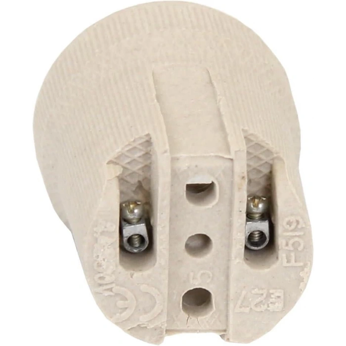 Üniversal E-27 Porselen Duy (Genel Maksatlı Kullanım)