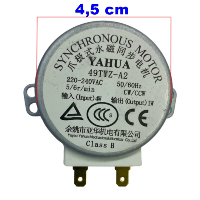 UNİVERSAL Mikrodalga Tepsi Çevirme Motoru 220V