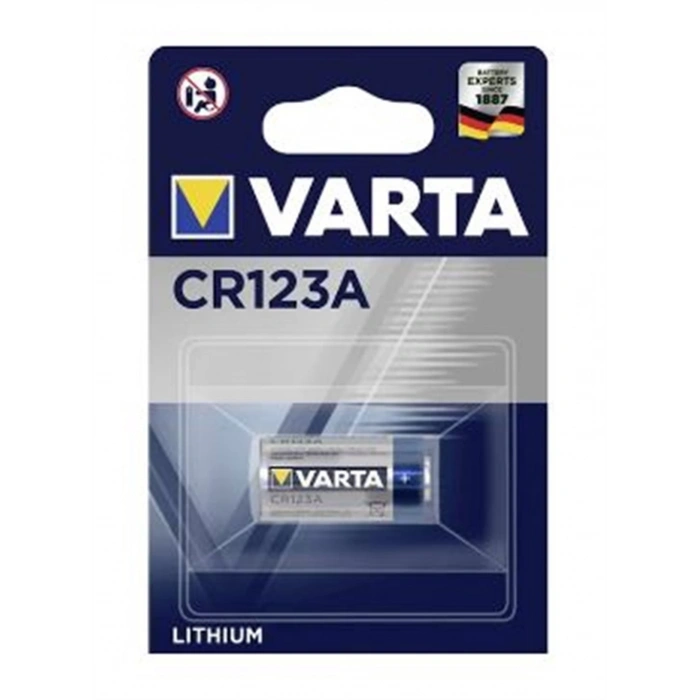 VARTA 3V 123 A CR123A Lityum Pil (Köpek Tasma Ve Özel Cihaz Pili)