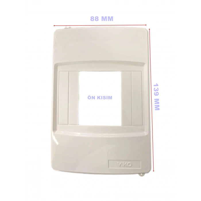 VİKO 3-4LÜ SIVA ÜSTÜ SİGORTA KUTUSU-MÜHÜRLÜ