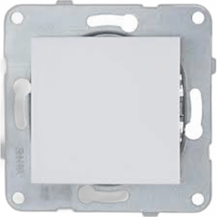 VİKO Karre / Meridian Beyaz Tekli Anahtar (Çerçevesiz)