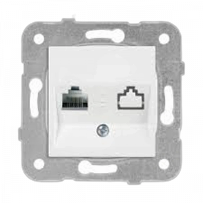 VİKO KARRE / MERIDIAN BEYAZ DATA PRİZİ JAKSIZ (BOŞ)