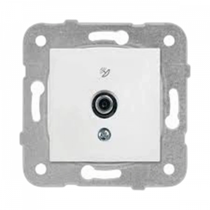 VİKO KARRE / MERIDIAN BEYAZ TV PRİZİ F KONNEKTÖRLÜ SONLU