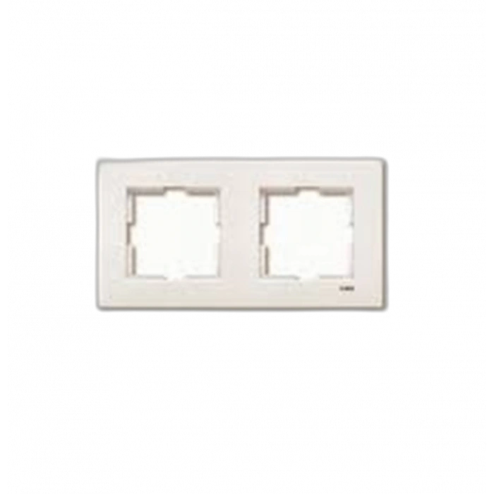 VİKO KREM KARRE İKİLİ ÇERÇEVE