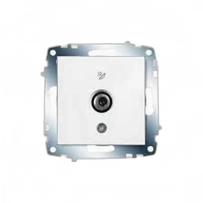 VİKO KREM KARRE MERIDIAN F KONNEKTÖRLÜ TV PRİZİ SONLU