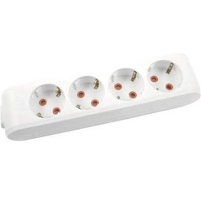 VİKO MULTİLET DÖRTLÜ GRUP PRİZ TOPRAKLI KLEMENSLİ