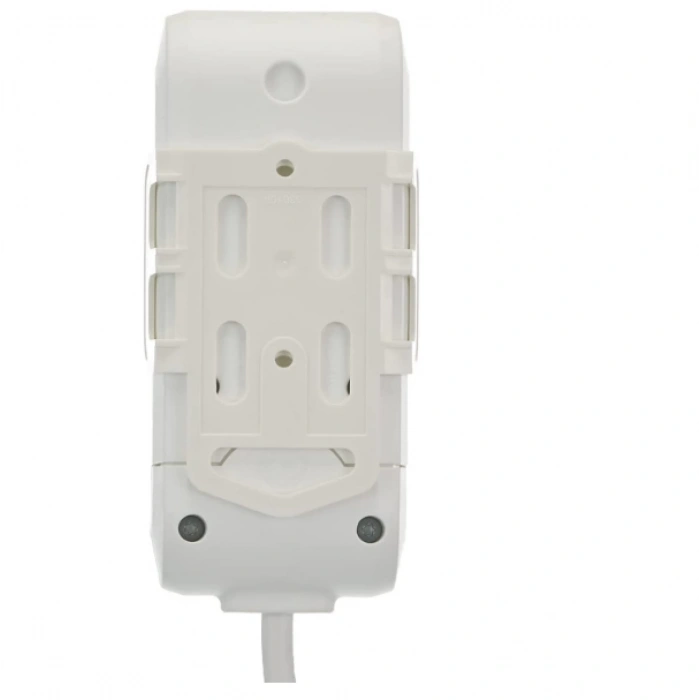 VİKO Multilet İkili 2mt Kablolu BEYAZ Grup Priz 2li Ara Kablo Topraklı Klemensli