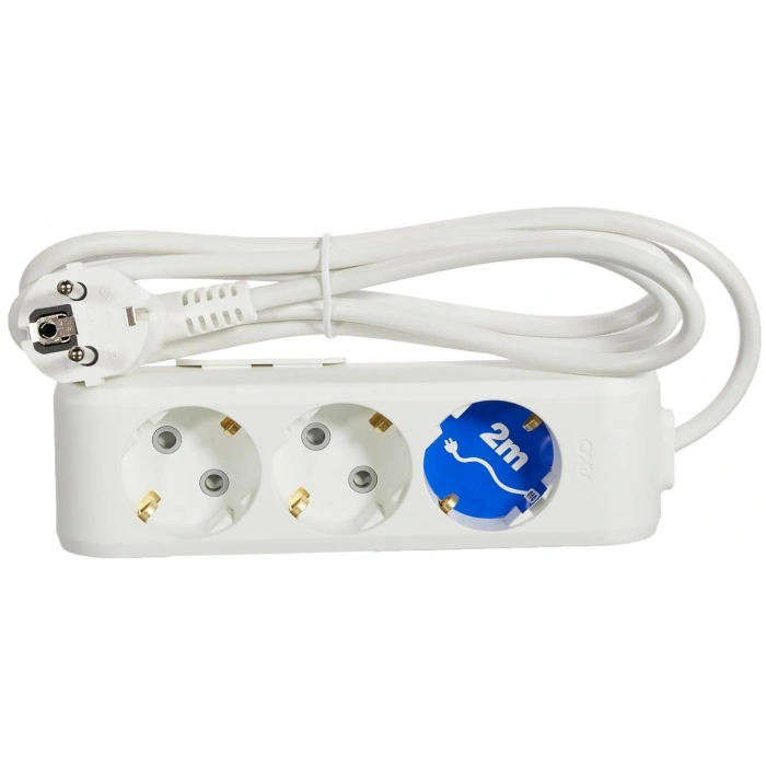 VİKO MULTİLET ÜÇLÜ 2MT GRUP PRİZ TOPRAKLI