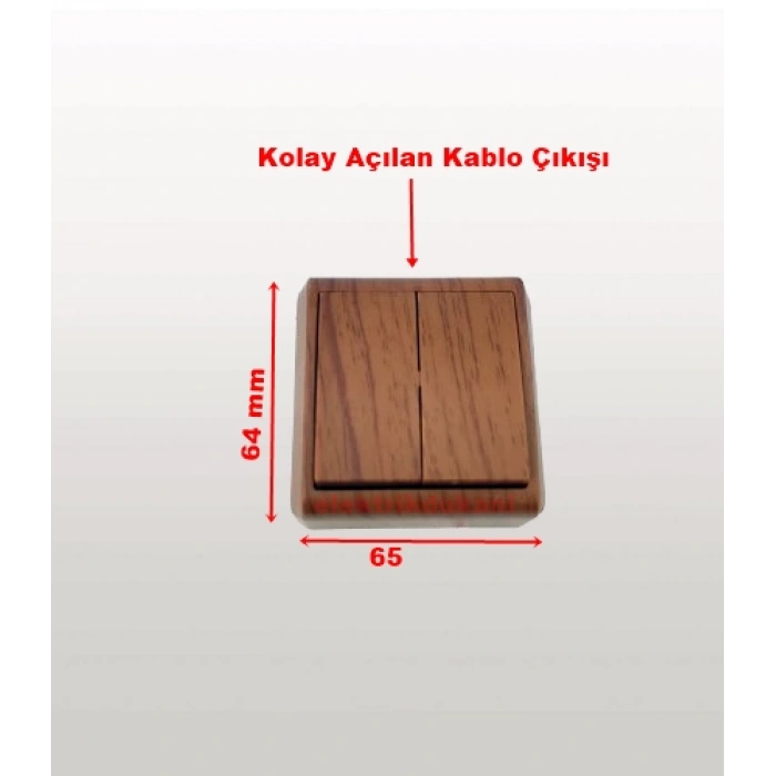 VİKO VERA MAUN SIVA ÜSTÜ KOMÜTATÖR