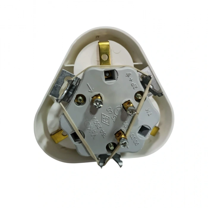 VİKO Yonca Sıva Altı Topralı Üçlü Priz Beyaz