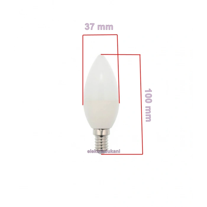 VİTO 6,5W LED AMPUL BEYAZ E-14 6400K