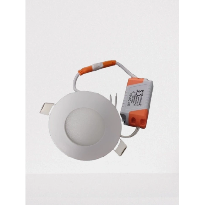 VİTO LENA SIVA A. 3W LED PANEL SPOT BEYAZ 6000K