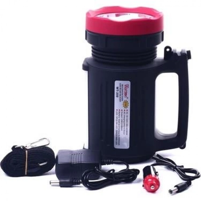 WATTON LEDLİ ŞARJLI EL FENERİ 5W