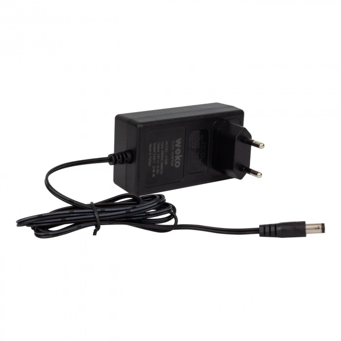 WEKO 14.4V Dc 2A Li-On Şarjlı Matkap ve Şarjlı Süpürge Şarj Aleti (5.5x2.5 Jaklı +Krokodilli 14.4 Volt 2 Amper 2000 mA)