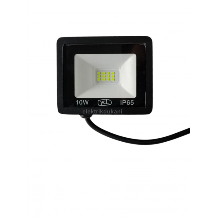 YCL 10w YEŞİL Led Projektör SMD IP65 900lm (10 Watt 220 Volt)