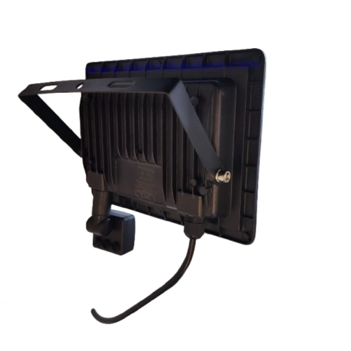 YCL 220v 50w Hareket Sensörlü Led Projektör 6500K Beyaz Işık IP65