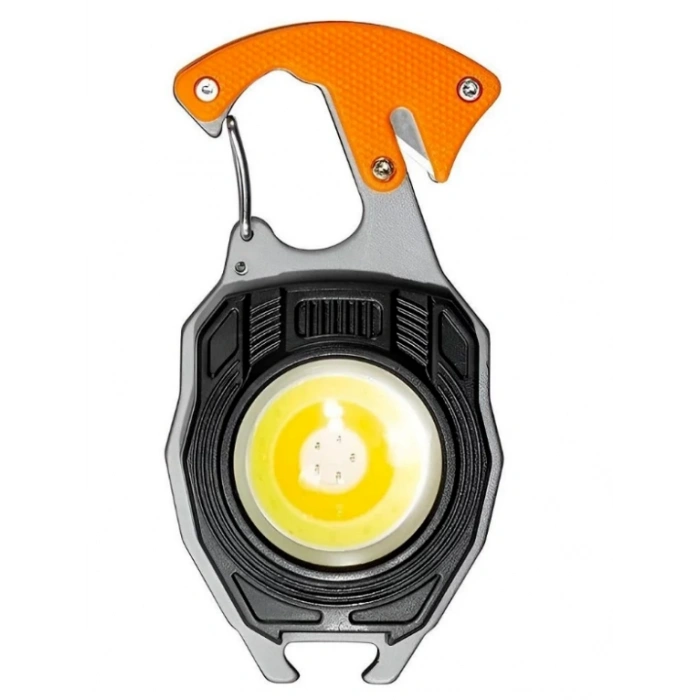 YCL Şarjlı 15w Cob Ledli Şarjlı Çakmaklıklı Anahtarlık Kamp Feneri