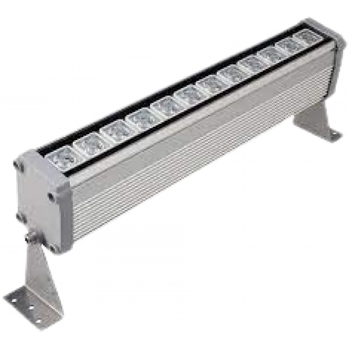 YCL WALLWASHER 12X1W 12W 35CM YEŞİL