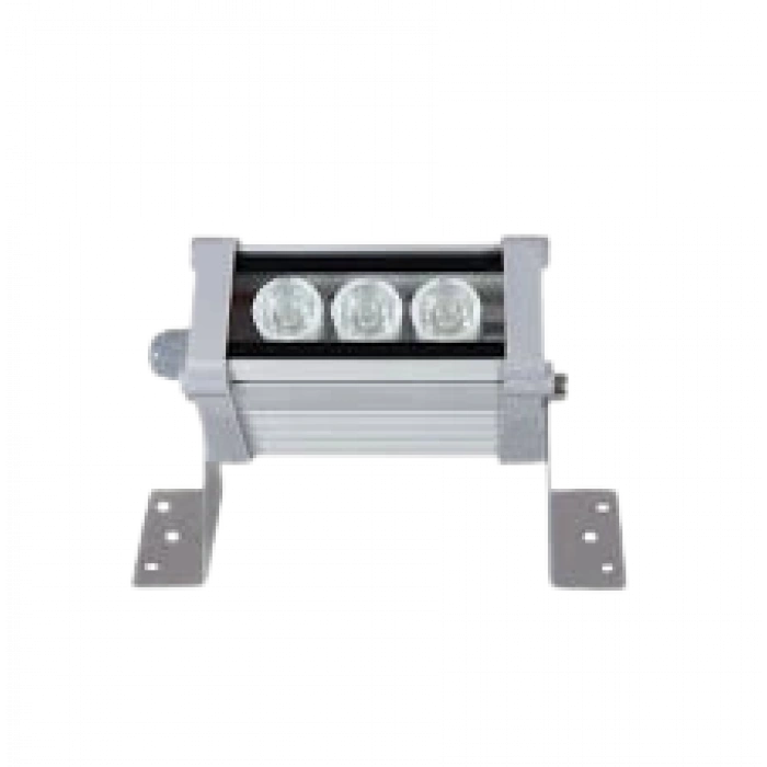 YCL WALLWASHER 3X1W 3W 12CM AMBER