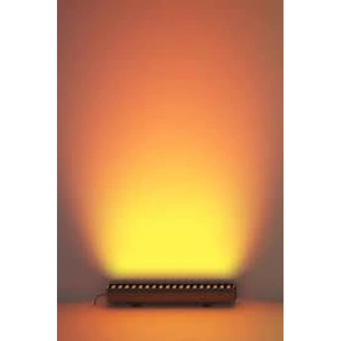 YCL WALLWASHER 9X1W 9W 30CM AMBER