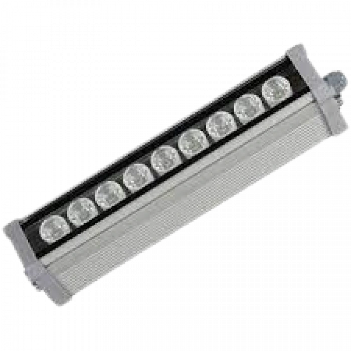 YCL WALLWASHER 9X1W 9W 30CM KIRMIZI