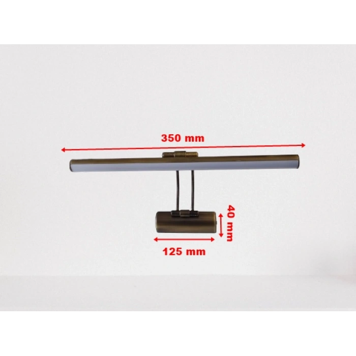 YILDIZ Eskitme Kuğu 6w Ledli Fülüt Tablo Apliği Günışığı 3500k Aplik