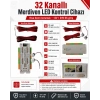 12v/24v DC 32 Basamaklı Merdiven Kontrol Kumanda Cihazı Ünitesi Toplam 500w Güç  2 Sensörlü Hareket e Duyarlı
