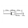 1N5408 Diyot Saç Kurutma ve Blendır Elektronik Kart Diyotu 1000v 3A