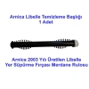 ARNİCA Libella Fırçalı Turbo Başlık Spiral Fırçalı Merdane Grubu (Eski Model EP TF Orjinal Yedek Parça)