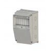 NEAD Boş 156x238x127 Kombinasyon Kutusu Termoplastik Gri IP65 (1 Trifaze 2 Monofaze Priz Takılabilir)