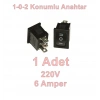 ENDER Mini 1-0-2 Işıksız Anahtar Sabit İki Konumlu