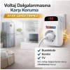 HOROZ Protex-r Ani Yüksek Akım Korumalı Priz Dijital Göstergeli 140v-280v Arası Ayarlanabilir