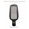 HOROZ Texas-100 100w Ledli Sokak Lambası Armatürü Beyaz Işık 6400k 220 Volt IP65