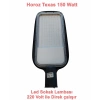 HOROZ Texas-150 150w Ledli Sokak Lambası Armatürü Beyaz Işık 6400k 220 Volt IP65