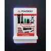 POWERDEX 20w Şarjlı Ledli Profesyonel Avcı Tüfek El Feneri 1200Lm 26650 Pil 6000mAh 3.7v IP65