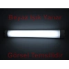 YCL 60cm 18w BEYAZ Yatay Led Bant Armatür 6500k IP20 220 Volt