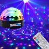 GENEL 360? Derece Çok Renkli Led Parti Küre Disko Topu Bluetooth + USB