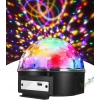 GENEL 360? Derece Çok Renkli Led Parti Küre Disko Topu Bluetooth + USB