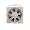 HOROZ Fan-150 150 lik Banyo ve Mutfak Havalandırma Aspiratörü Plastik Beyaz 20w IP20 220 Volt (Montaj Delik Çapı 150mm 15cm 6 İnç )