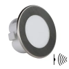 YCL YUVARLAK KROM LED SPOT 1,5W GÜN IŞIĞI RADAR SENSÖRLÜ