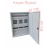 ÖZPA 1703 Sıva Altı 3 Trifaze Sayaçlı 45 Otomatlı Pano IP20 (S. A. Kompak Yerli)