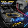 FNIRSi Çok Fonksiyonlu Multi Elektronik Dijital Pense Ampermetre Ölçü Aleti TFT Ekranlı Akıllı Cihaz(Voltaj ve Amper Değerlerini Aynı Ekranda Görebilme