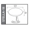 HOROZ Stella-18 18w GÜNIŞIĞI Işık Çerçevesiz Ayarlanabilir Sıva Altı Led Panel Spot 18 Watt 2700k 1800lm 220V IP20