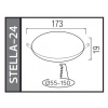 HOROZ Stella-24 24w GÜNIŞIĞI Işık Çerçevesiz Ayarlanabilir Sıva Altı Led Panel Spot 24 Watt 2700k 2500lm 220V IP20