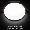 HOROZ Stella-18 18w BEYAZ Işık Çerçevesiz Ayarlanabilir Sıva Altı Led Panel Spot 18 Watt 6400k 1800lm 220V IP20