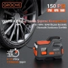 GROOVE Akü Takviye Cihazı ve Hava Kompresörü 29200mAh 4500A Akü (Kompresör+Powerbank+Led Lamba)