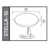 HOROZ Stella-10 10w GÜNIŞIĞI Işık Çerçevesiz Ayarlanabilir Sıva Altı Led Panel Spot 10 Watt 2700k 935lm 220V IP20