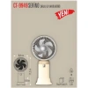 CATA Şarjlı Taşınabilir El Vantilatör 3 Kademe Hız Ayarı El Fanı 2 Watt IP-20 (Hand Fan USB / TYPE-C Şarj Girişli 9x17cm)
