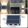 K2 30w CCT Solar Aplik Günışığı / Beyaz Dış Mekan 3200k-6400  30 Watt IP65 (3 Renk Güneş Enerjili Duvar Aplik Armatür)