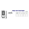 PHILIPS 100w Solar Ledli Sokak Lambası Armatür 6500k BEYAZ Işık 1000lm IP65 (Kumandalı Güneş Enerjili)